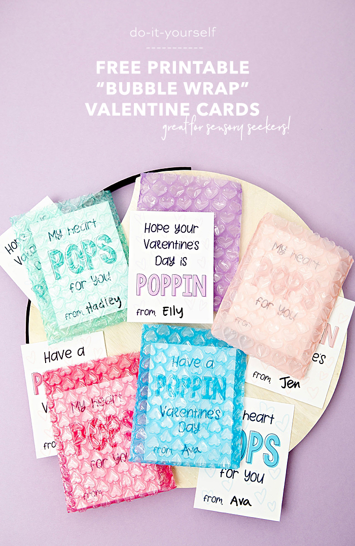 Printable valentines wrap 