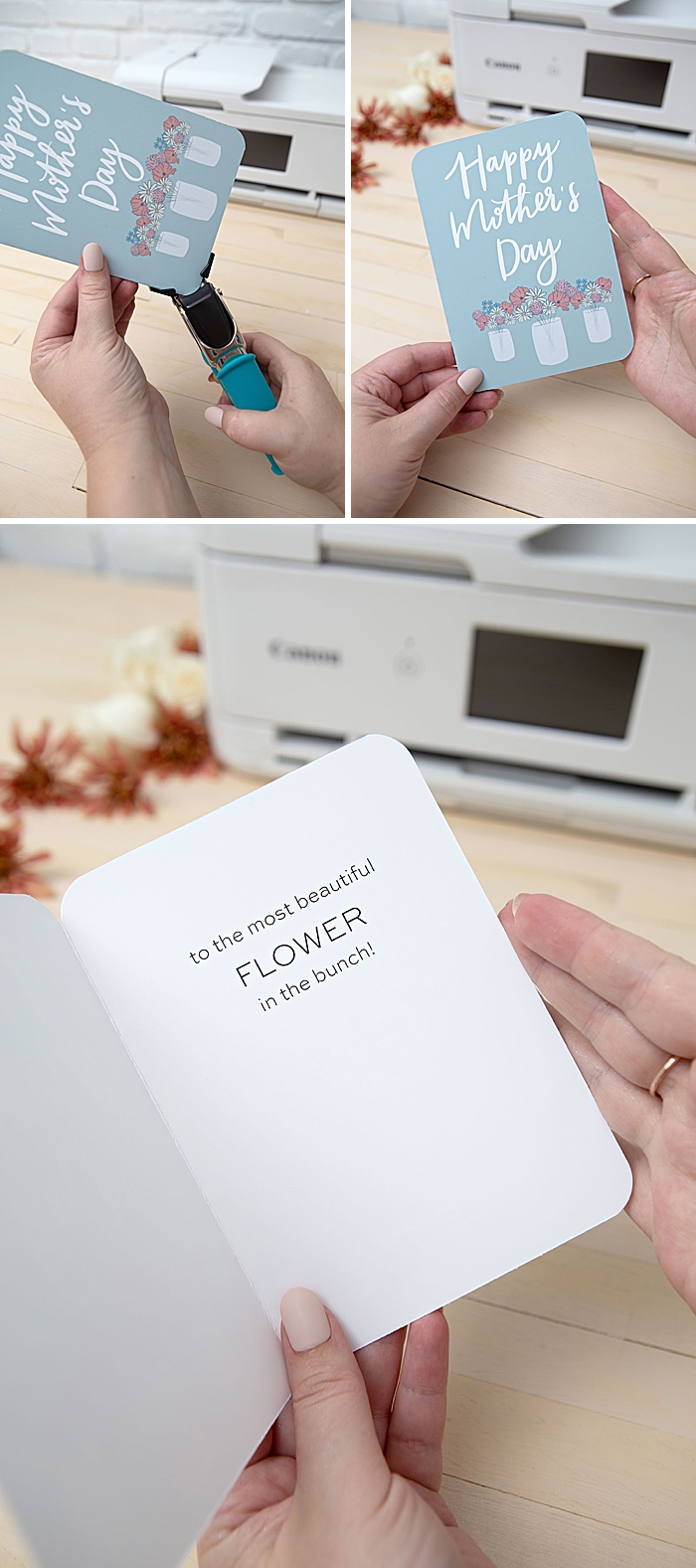How to make a printable greeting card