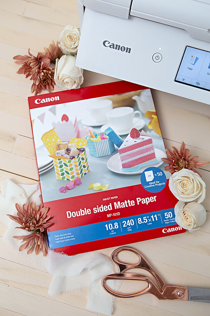 In love with the Canon Double-sided Matte Photo Paper