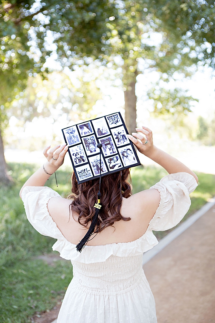 Use Canon IVY Mini Photo Printers to embellish your graduation caps!