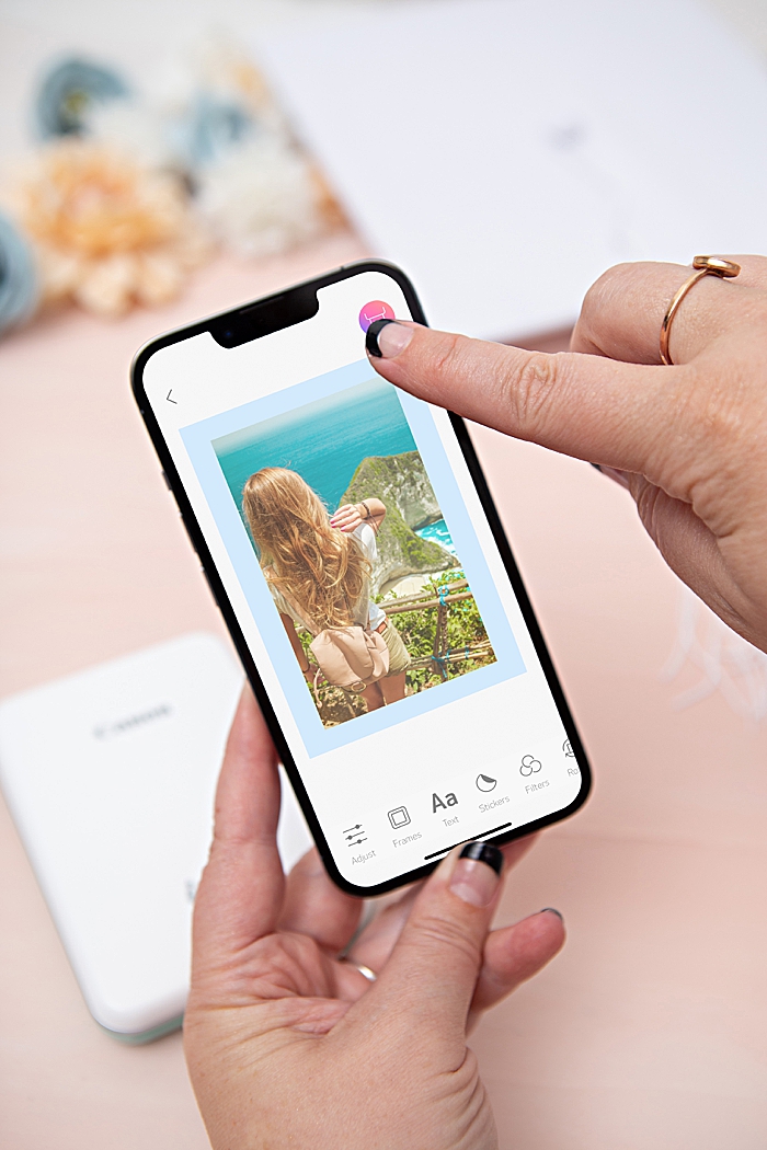 How to use the Canon Mini Print App