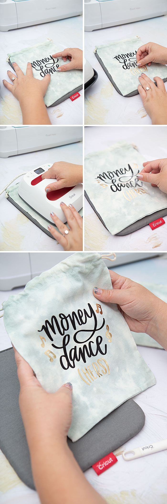 How to make your own Money Dance bags, that are cute!