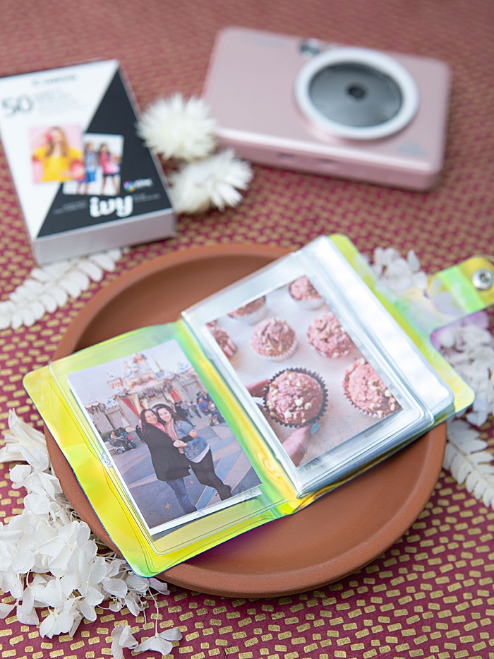 Store your Canon IVY Photo Prints in this mini photo album for 2x3 prints!