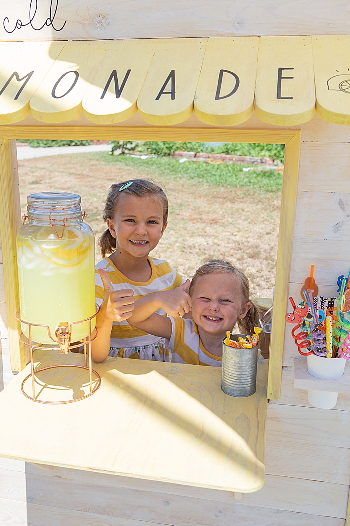 Paper Lemonade Cups Craft