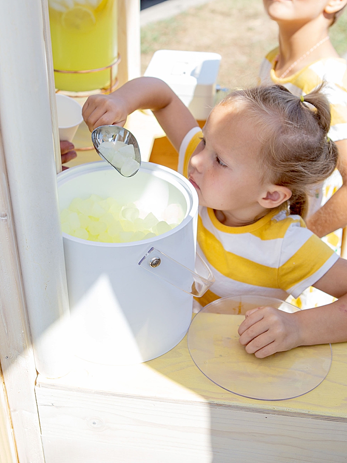 This is how we built our ultra cute lemonade stand!