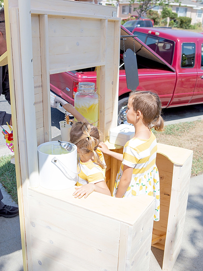 Learn How to Make a Cardboard Lemonade Stand