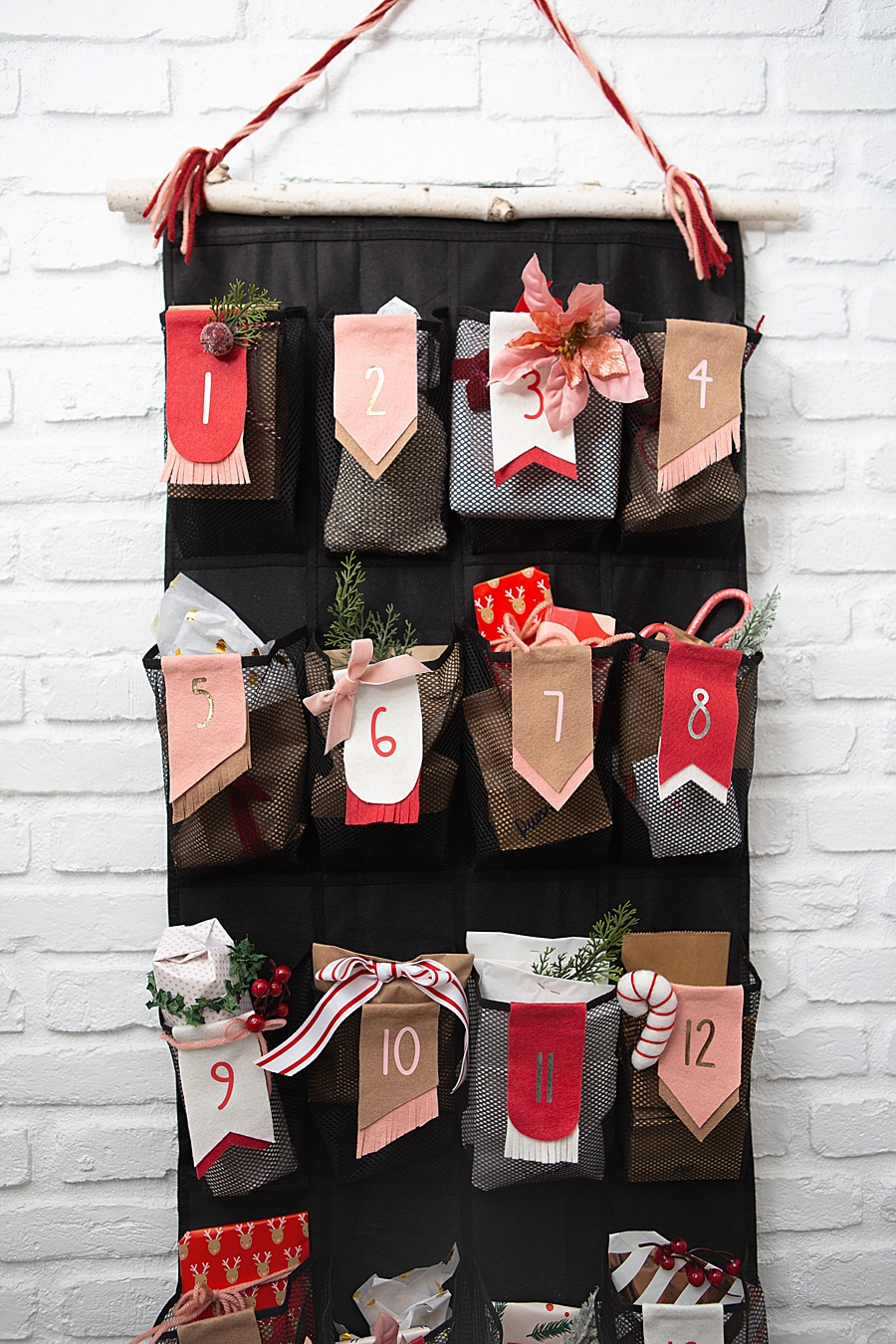 DIY large family advent calendar