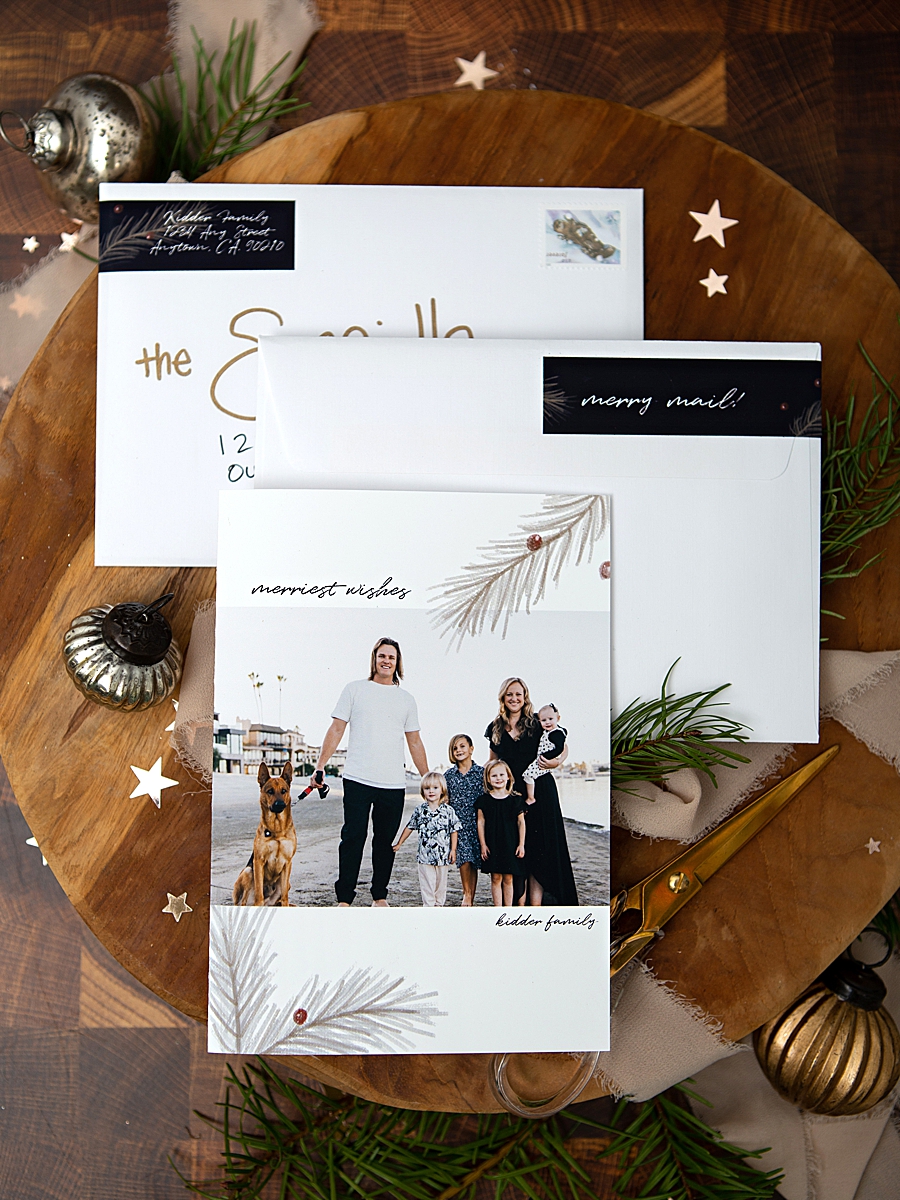 How to make your own holiday cards and print at home!