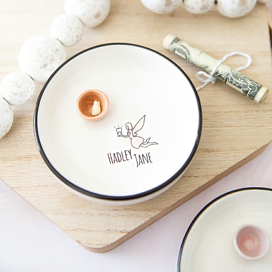 The cutest handmade tooth fairy dishes, see how we made them!